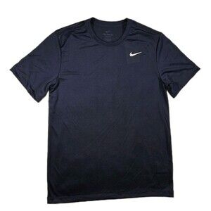 Mens Nike DriFit Legend Fitness Short Sleeve T Shirt Blue Medium